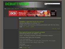 Tablet Screenshot of debuntu.info